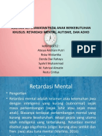 Askep Pada Klien RM, Autisme, ADHD-1