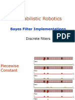 Probabilistic Robotics: Bayes Filter Implementations