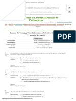 Examen Del Tema 3.4 Otros Sistemas de Administración de Pavimentos)