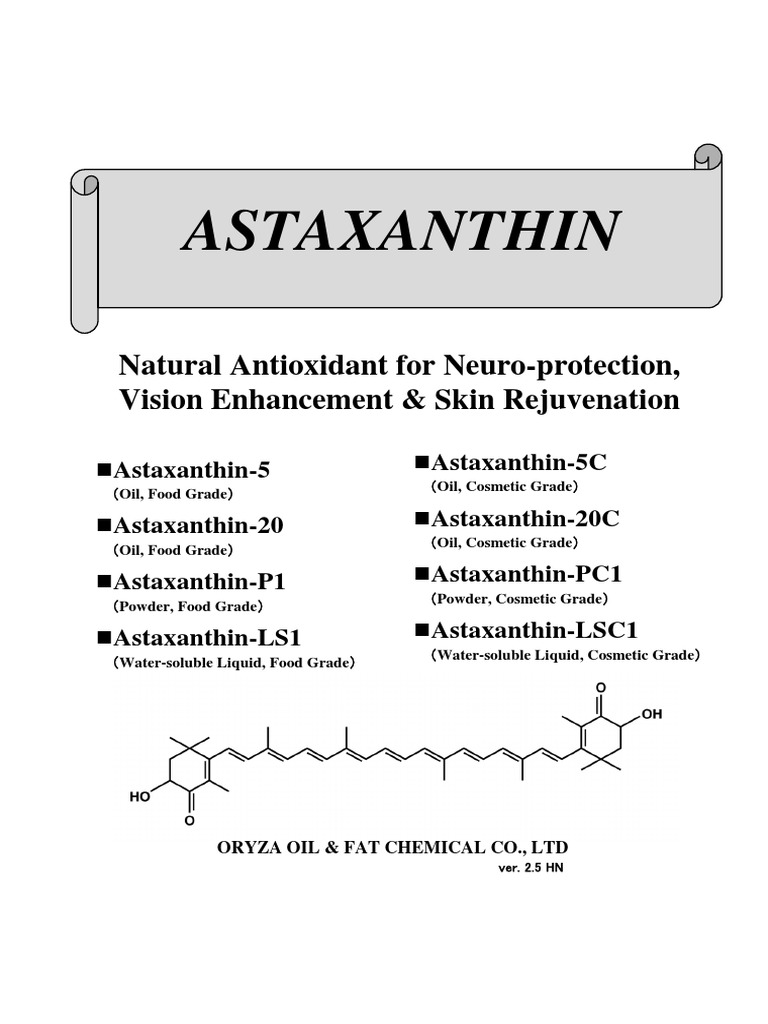 Astaxanthin 2.5HN PDF Atheroma Inflammation