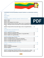 @@ Plan de Desarrollo Camino a La Seguridad Humana