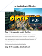 How To Download & Install Minecraft Shaders