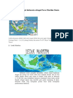Posisi Strategis Indonesia Sebagai Poros Maritim Dunia
