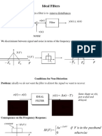 Ideal Filters: S X N S N y