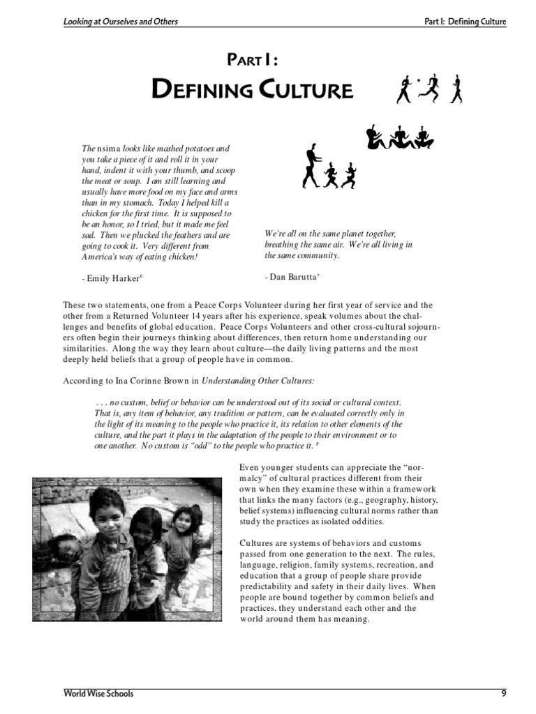 Understanding Cultural Differences | PDF | Traditions | Peace Corps