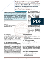 Development and Validation of RP HPLC Method For Estimation of Vortioxetine in Bulk and Pharmaceutical Dosage Form