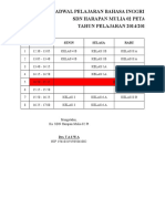 Jadwal Uts