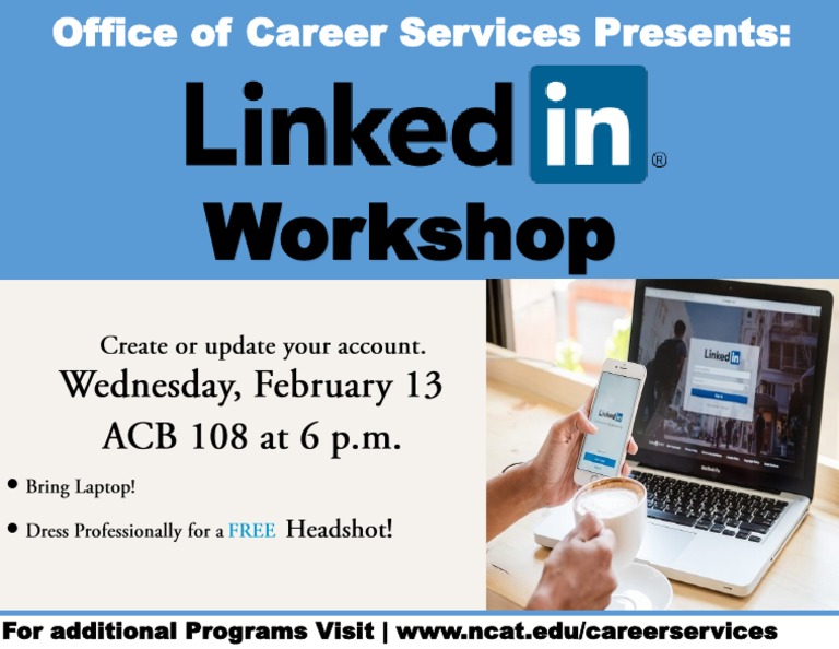 LinkedIn Workshop Flyers | PDF | Career & Growth