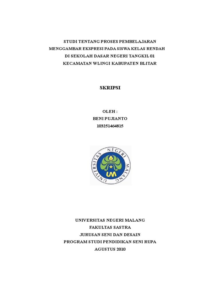 Contoh Skripsi Um