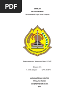 Untuk Memenuhi Tugas Dasar Komputer: Makalah Virtual Memory