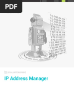 IP Address Manager: Evaluation Guide