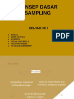 Konsep Dasar Sampling (Kel. 1)