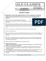 Mathematics Sample Paper PDF