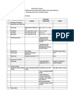 Spesifikasi Teknis Basic Design Pembangunan Bangunan Pabrik Siap Pakai (BPSP) X Kawasan Industri Wijayakusuma Pekerjaan Mekanikal & Elektrikal