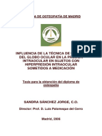 Influencia de La Tecnica de Bombeo Del Globo Ocular en La Presion Intraocular en Sujetos Hiperten