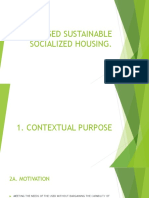A Proposed Sustainable Socialized Housing