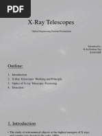 X-Ray Telescopes: Optical Engineering Seminar Presentation