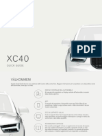 Volvo XC40 Quickguide