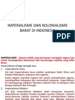 Imperialisme Dan Kolonialisme Barat Di Indonesia