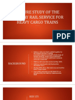 Failure Study of The Railway Rail Service For Heavy Cargo Trains