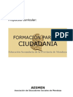 Formación para La Ciudadanía (Provincia de Mendoza - Argentina)