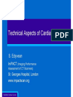 Technical Aspects of Cardiac CT: S. Edyvean