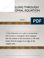 Modelling Through Polynomial Equation