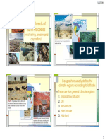 Global Trends of Earth Processes: (Weathering, Erosion and Deposition)