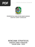 Download Kecamatan Songgon RENSTRA by anugrahyegapranatha SN43495773 doc pdf