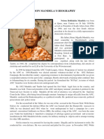 Biography Nelson Mandela