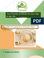 Benefits of Using Eco-Friendly Palm Leaf Plates