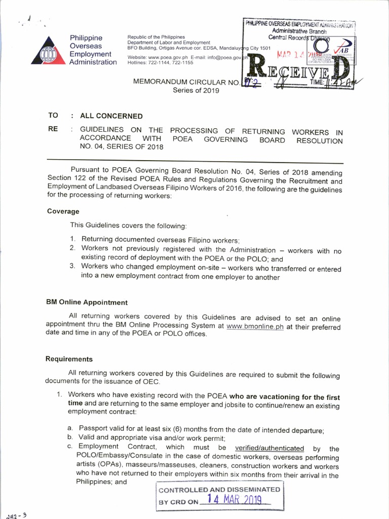 Processing of OEC PDF | PDF