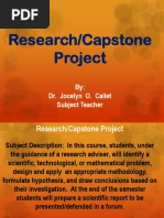 1 Research - Capstone Project Presentation