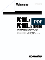 Pc100-5 Custom Seam0202c502 Operation and Maintenance Manual