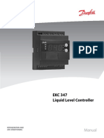 EKC 347 Liquid Level Controller: Manual