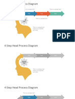 Free Chevron Head Diagram For PowerPoint