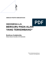 Indonesia 4.0: Berguru Pada Alam Yang Terkembang