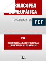 Farmacopea Homeopatica