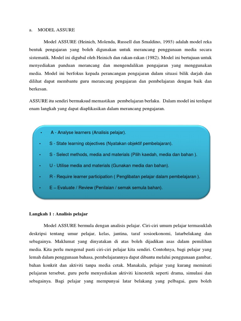 Model Assure Pdf