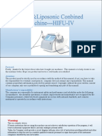 Hifu and Liposunix Combine Machine