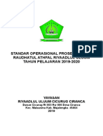 Standar Operasional Prosedur 2019