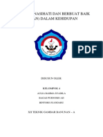 Membiasakan Saling Menasihati dan Berbuat Baik