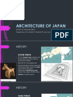 Architecture of Japan: History of Architecture 3 Prepared By: Arch. Serafin A. Ramento Iii, Uap, RMP, Aafed