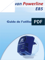 Guide de l'utilisateur CPL bewan Powerline E85