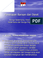 Deret, Bunga dan Anuitas