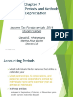 Accounting Periods and Methods and Depreciation: Income Tax Fundamentals 2014 Student Slides