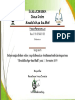 Sertifikat Peserta PDF