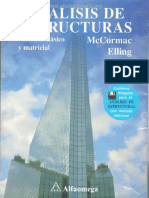 Análisis de Estructuras Métodos Clásico Y Matricial - Jack McCormac & Rudolf E. Elling - 1ra Edición PDF