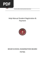 Help Manual Student Registration & Payment