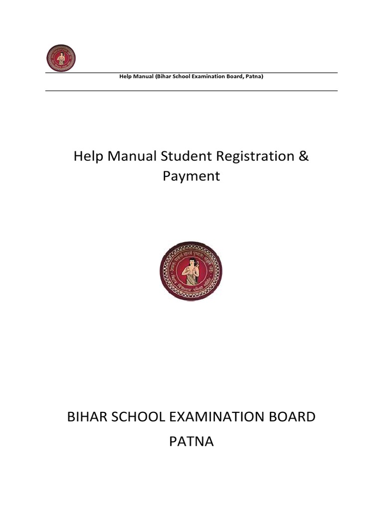 BSEB Student Registration Guide | PDF | Online And Offline | Websites